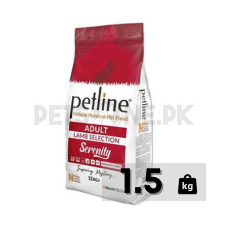 Petline Natural Premium Cat Food – Lamb Flavor – 1.5 KG