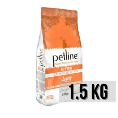 Petline Super Premium Kitten Salmon 1.5Kg