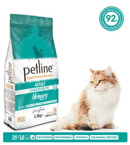 Petline Super Premium Adult Urinary Cat Food (Chicken) 1.5Kg
